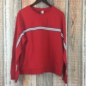 Red Long Sleeved Shirt